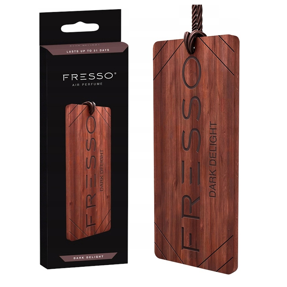 Car Perfume FRESSO - DARK DELIGHT CARD