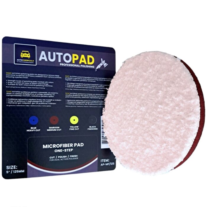 MICROFIBER POLISHING PAD 3"/5″/6″ (Dual Action)
