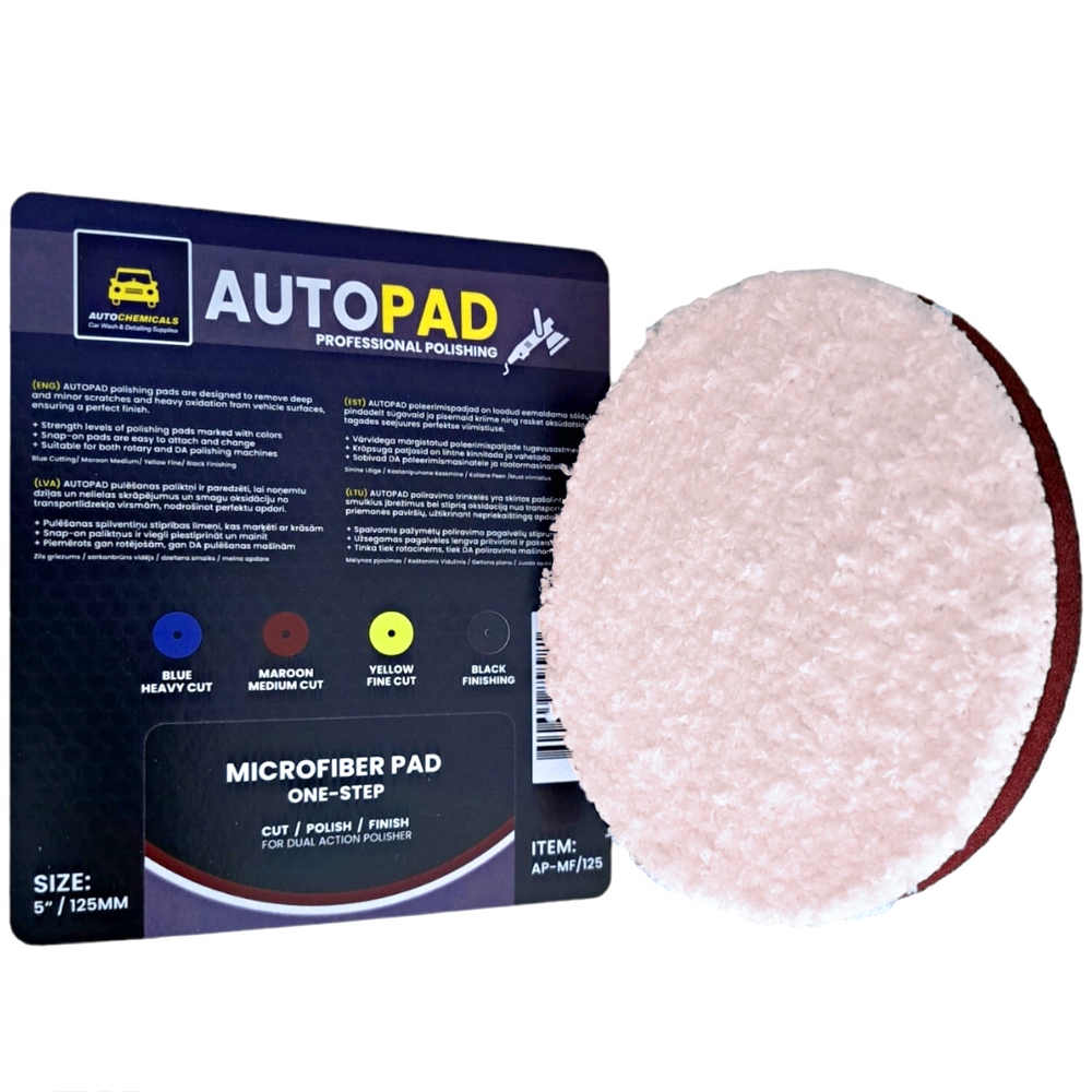 MICROFIBER POLISHING PAD 3"/5″/6″ (Dual Action)